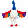 Colorful Goose Mascot Costume 