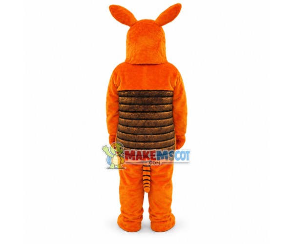Orange Kangaroo Mascot Costume Orange Kangaroo Mascot Costume