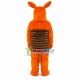 Orange Kangaroo Mascot Costume Orange Kangaroo Mascot Costume