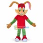 Happy Bunny Mascot Cartoon Costume Animal Fancy Dress Costume 