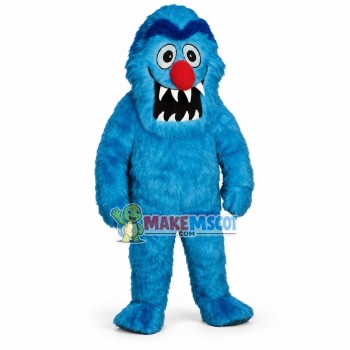Abominable Blue Yeti Mascot Costume Abominable Blue Yeti Mascot Costume