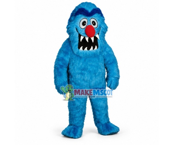 Abominable Blue Yeti Mascot Costume 