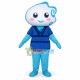Cloud Man Mascot Cartoon Costume 