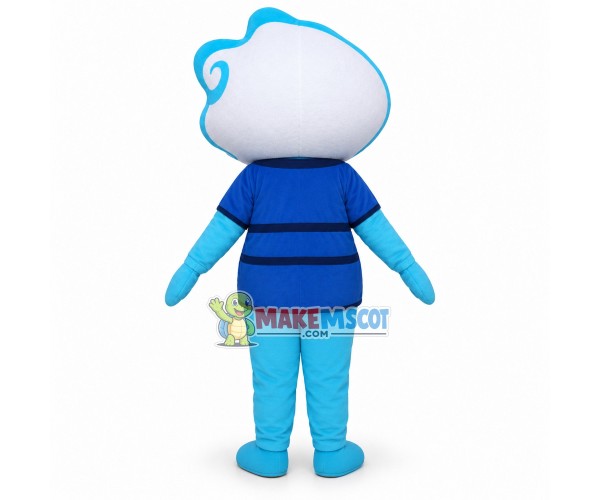 Cloud Man Mascot Cartoon Costume 