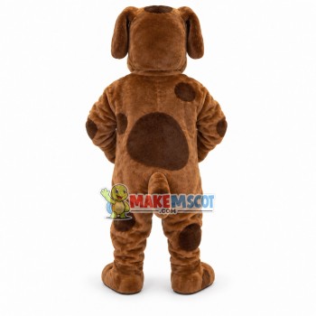Loyal Brown Dog Mascot Costume Loyal Brown Dog Mascot Costume