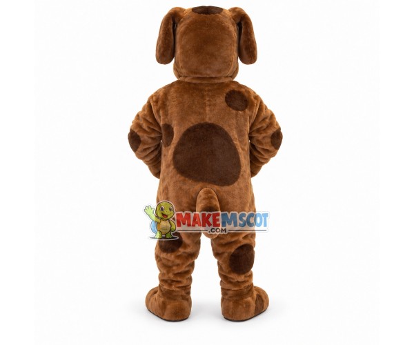 Loyal Brown Dog Mascot Costume Loyal Brown Dog Mascot Costume