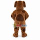 Loyal Brown Dog Mascot Costume Loyal Brown Dog Mascot Costume