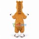 Light Brown Horse Mascot Costume Light Brown Horse Mascot Costume
