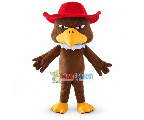Pirate Eagle Mascot Costume Pirate Eagle Mascot Costume