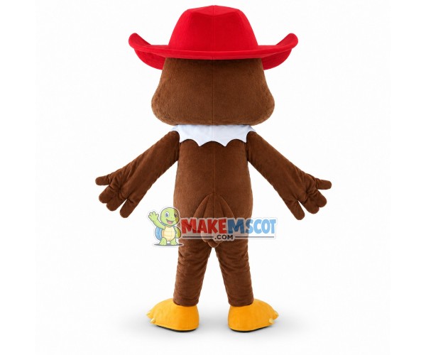 Pirate Eagle Mascot Costume Pirate Eagle Mascot Costume