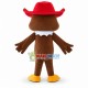 Pirate Eagle Mascot Costume Pirate Eagle Mascot Costume