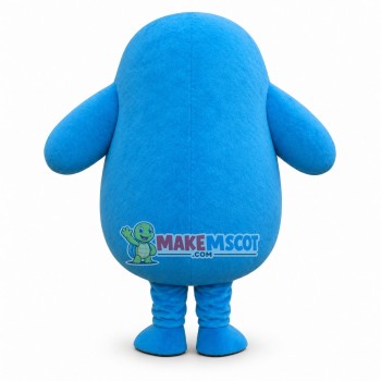 Adult Cartoon Blue Penguin Mascot Costume Adult Cartoon Blue Penguin Mascot Costume