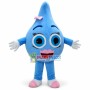 Water Drop Girl Mascot Costume 