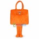 Deluxe Orange Handbag Mascot Adult Costume Deluxe Orange Handbag Mascot Adult Costume
