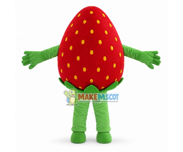 Adult Cartoon Strawberry Man Mascot Costume Adult Cartoon Strawberry Man Mascot Costume