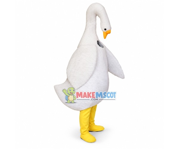 Deluxe White Goose Mascot Costume Deluxe White Goose Mascot Costume