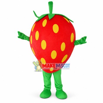 Deluxe Strawberry Mascot Costume 