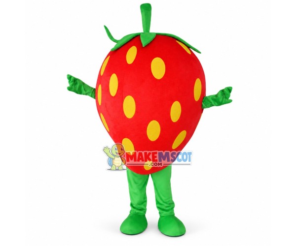 Deluxe Strawberry Mascot Costume Deluxe Strawberry Mascot Costume