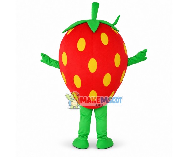 Deluxe Strawberry Mascot Costume Deluxe Strawberry Mascot Costume