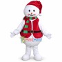 Christmas Snowman Mascot Costume 