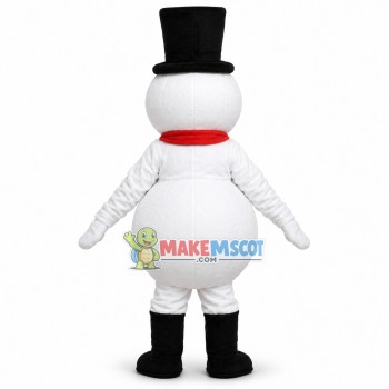 Frosty the Snowman Mascot Costume Frosty the Snowman Mascot Costume