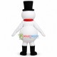 Frosty the Snowman Mascot Costume Frosty the Snowman Mascot Costume