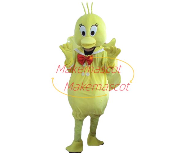 Sailor Yellow Turkey Mascot Costume 