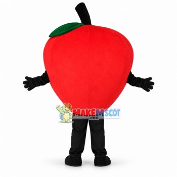 Lightweight Cartoon Red Apple Mascot Costume 