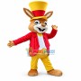 Happy Gentleman Bunny Easter Bunny Mascot Costume 