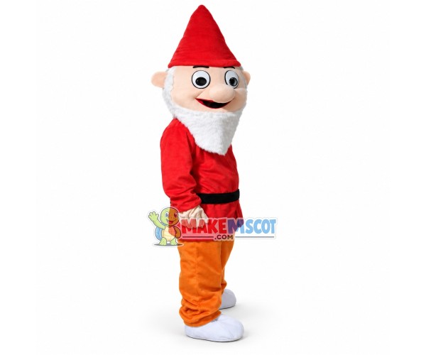 Garden Gnome Mascot Costume Garden Gnome Mascot Costume