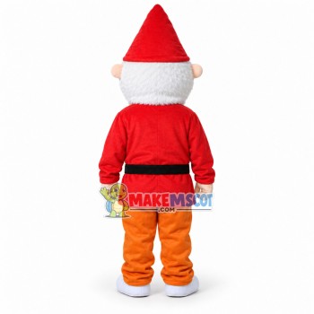Garden Gnome Mascot Costume Garden Gnome Mascot Costume