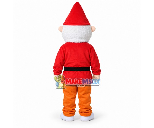Garden Gnome Mascot Costume Garden Gnome Mascot Costume