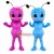 Adult Cartoon Blue Ant & Pink Ant With Bow Hair Accessories Mascot Costume 