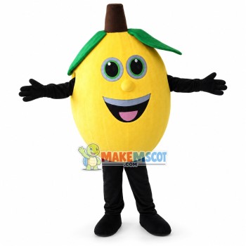 Deluxe Cartoon Lemon Mascot Costume Deluxe Cartoon Lemon Mascot Costume