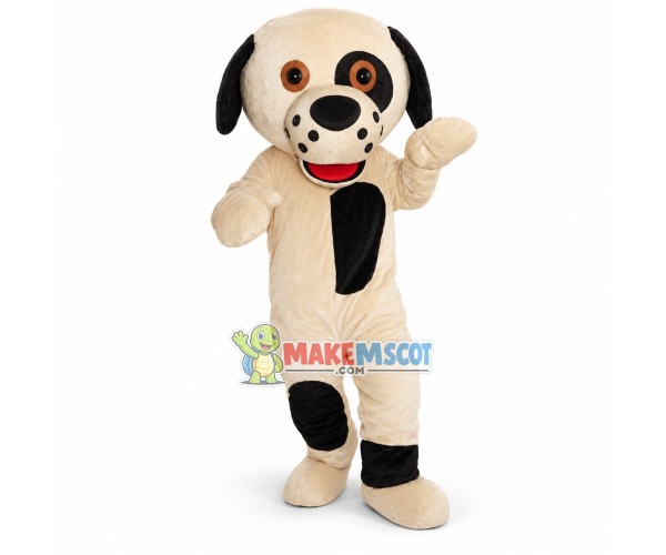 Simple Style Dalmatian Mascot Costume Simple Style Dalmatian Mascot Costume