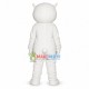 White Chihuahua Dog Mascot Costume White Chihuahua Dog Mascot Costume