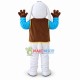 Lovely white Great Dane Mascot Costume Cartoon Fancy Dress Costume Lovely white Great Dane Mascot Costume Cartoon Fancy Dress Costume