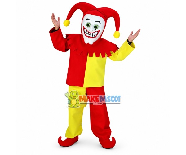 Court Jester Mascot Costume Court Jester Mascot Costume