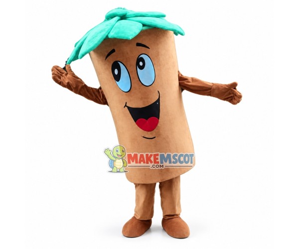 Lightweight Cartoon Tropical Palm Tree Mascot Costume Lightweight Cartoon Tropical Palm Tree Mascot Costume
