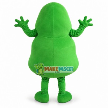 Adult Cartoon Green Germ Virus Bacterium Monster Mascot Costume 