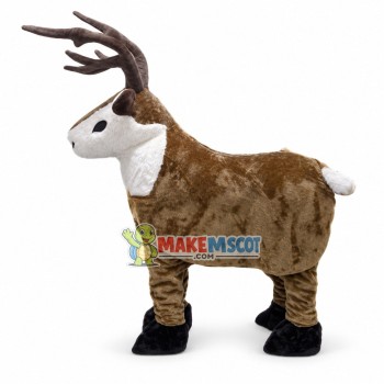 Two Person Reindeer Animal Mascot Costume Two Person Reindeer Animal Mascot Costume