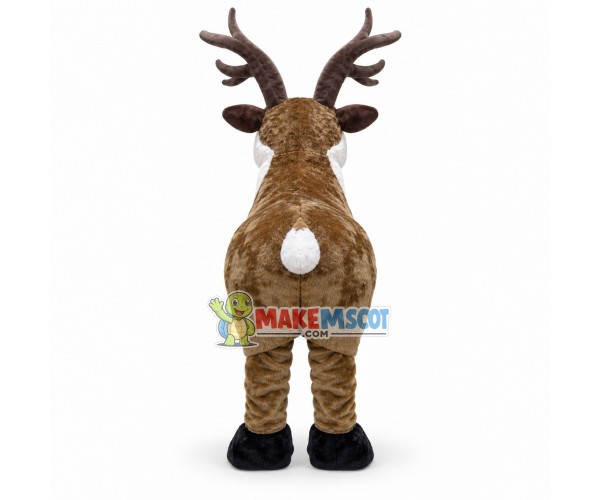 Two Person Reindeer Animal Mascot Costume 