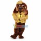 Scottish Gentleman Brown Hound Mascot Costume Scottish Gentleman Brown Hound Mascot Costume