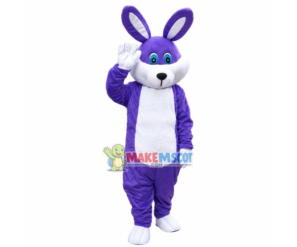 Purple Rabbit Mascot Costume For Adult Purple Rabbit Mascot Costume For Adult