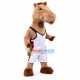 Power Fierce Basketball Mustang Mascot Costume Power Fierce Basketball Mustang Mascot Costume