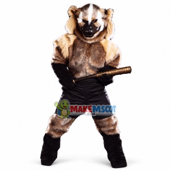 Wolverine High School Mascot Costume Wolverine High School Mascot Costume