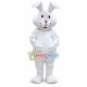 Simple Style White Bunny Mascot Costume Simple Style White Bunny Mascot Costume
