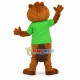 Lively Cartoon Beaver Mascot Costume Lively Cartoon Beaver Mascot Costume