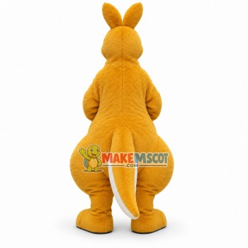 Lightweight Cartoon Yellow Kangaroo Mascot Costume Lightweight Cartoon Yellow Kangaroo Mascot Costume