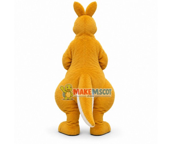 Lightweight Cartoon Yellow Kangaroo Mascot Costume Lightweight Cartoon Yellow Kangaroo Mascot Costume